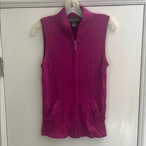 Bobby Chan Silk-blend Vest